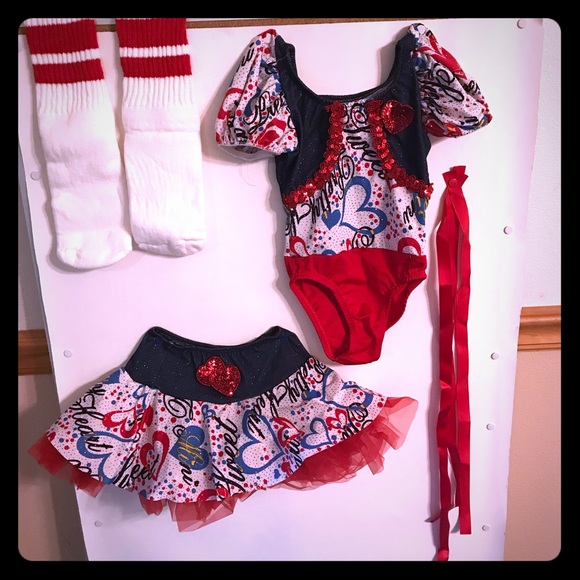 Other - Red white and blue costume